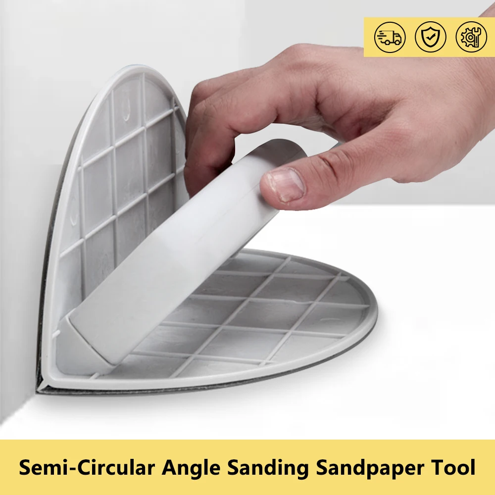 Detail Sander Corner - متعددة الوظائف شبه دائرية زاوية الرملي
