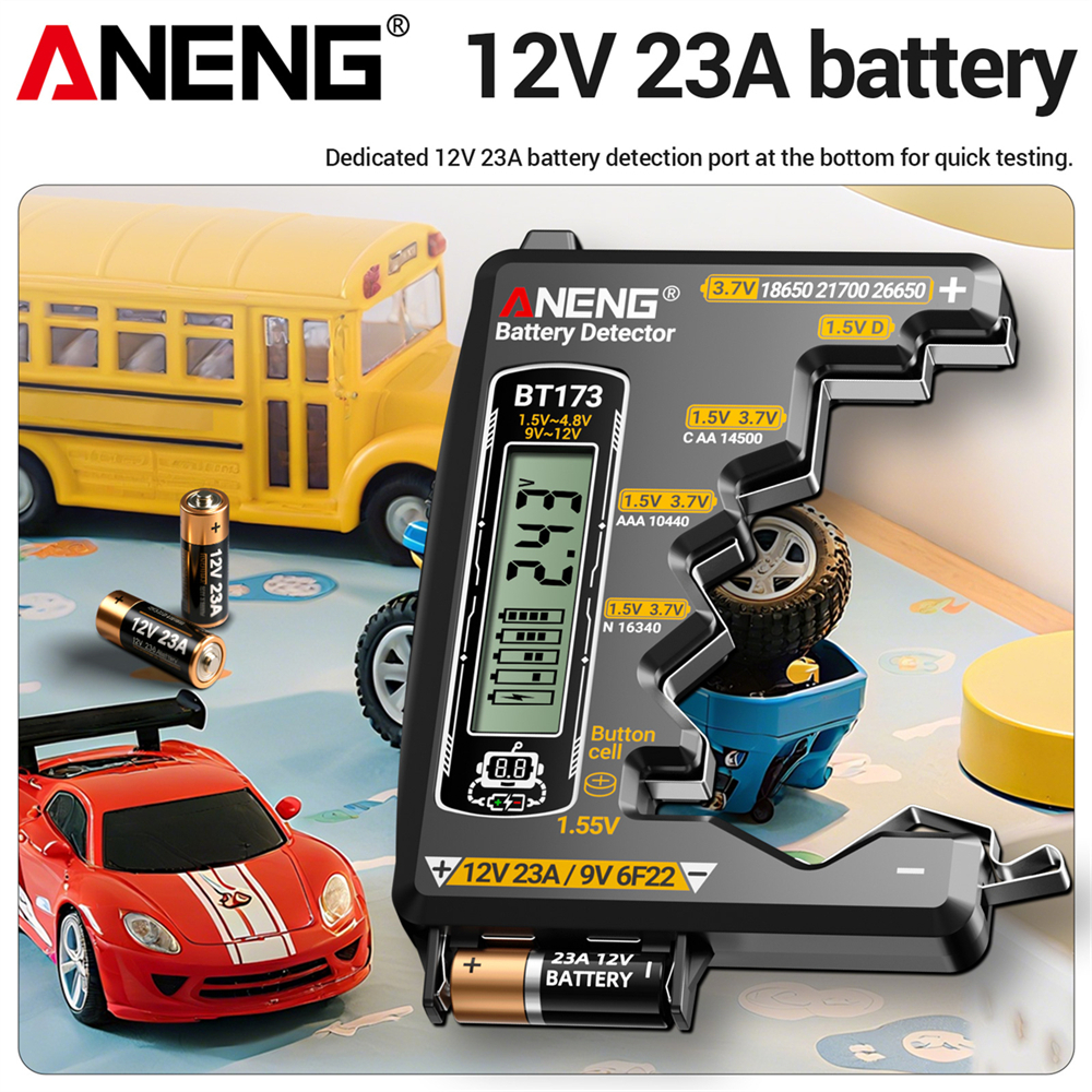 Health Power Tools - جهاز تحليل الطاقة T-173 18650، أداة