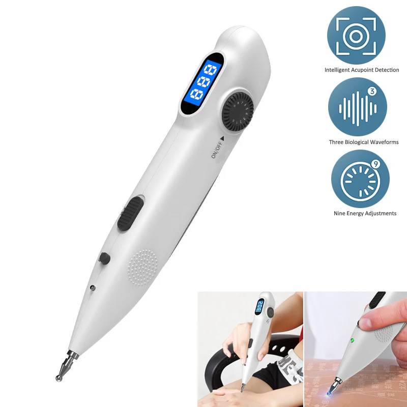 Health Power Tools - قلم الوخز بالإبر مع شاشة ديجيتال