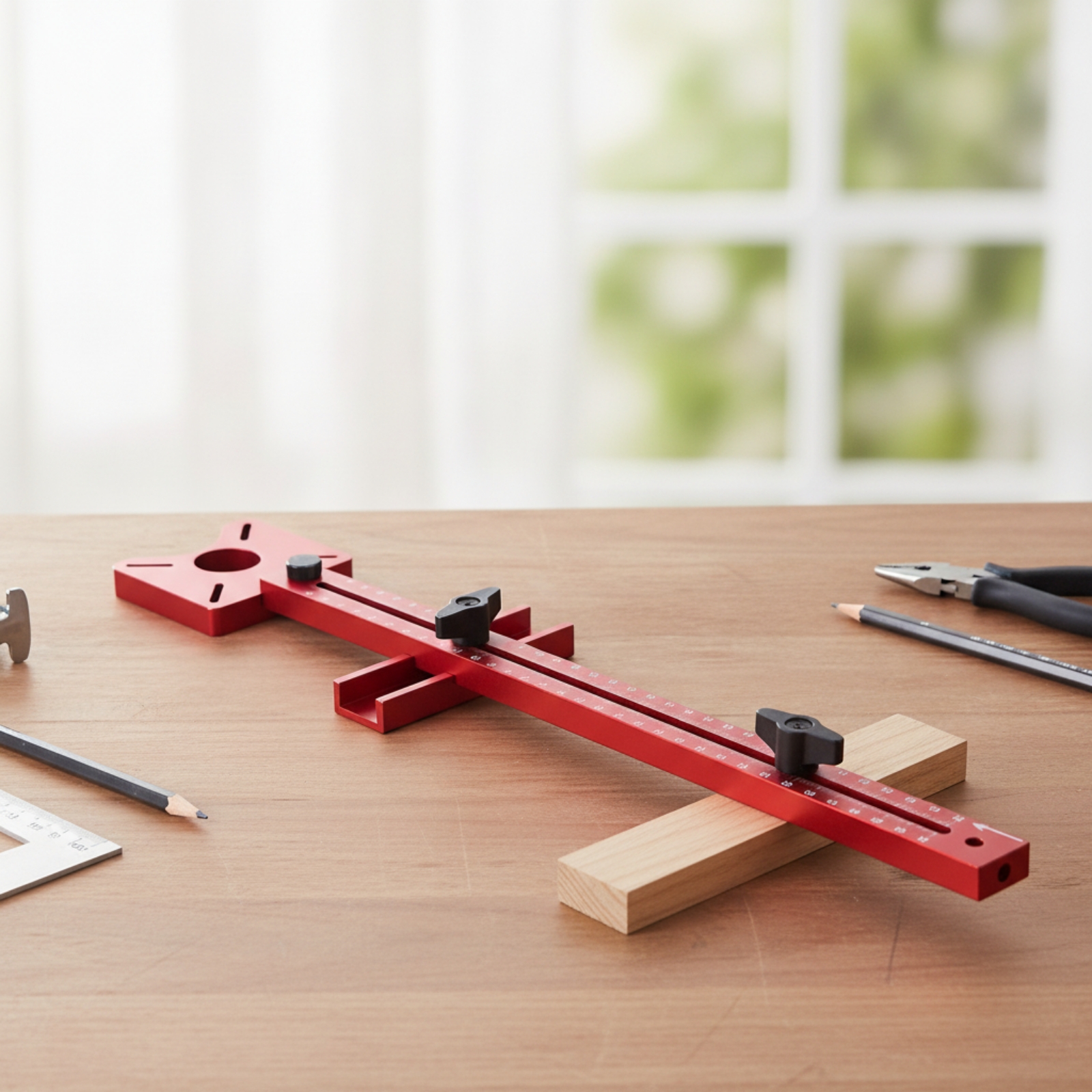 Power Tools Guide - أداة قياس وتحديد دوائر ماكينة التوجيه