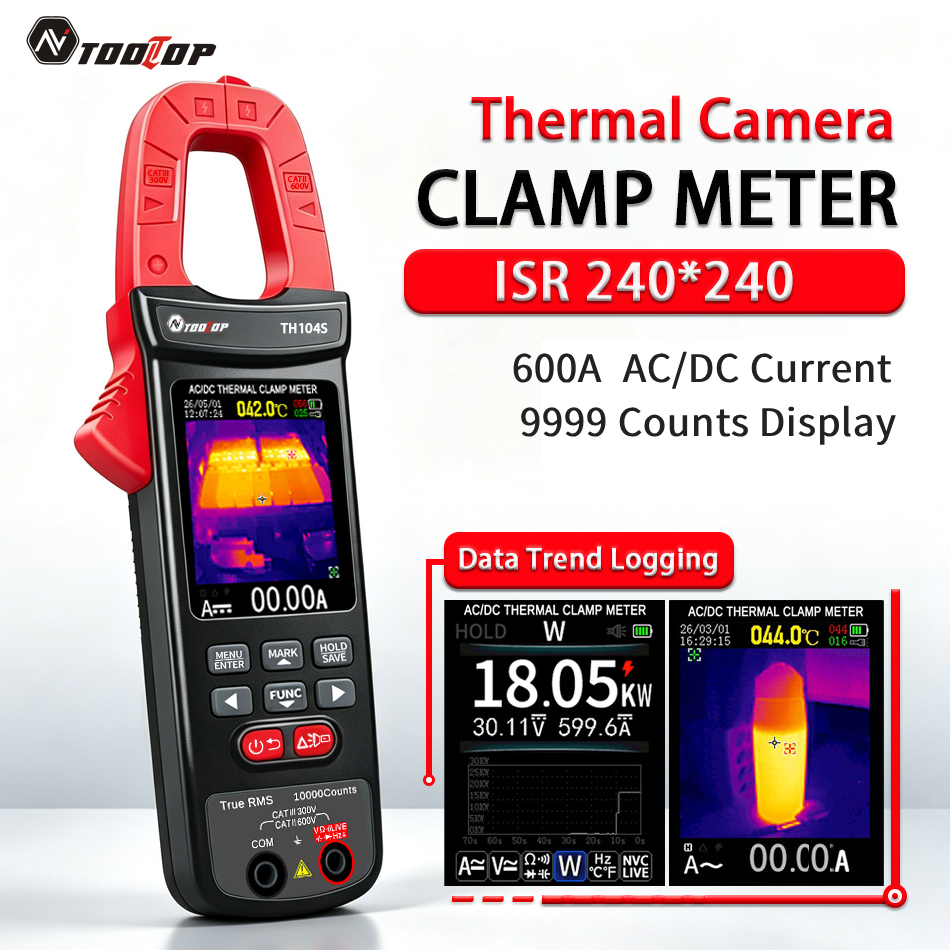 Power Tools Images - مقياس حراري TH104S بدقة 10000 عداد
