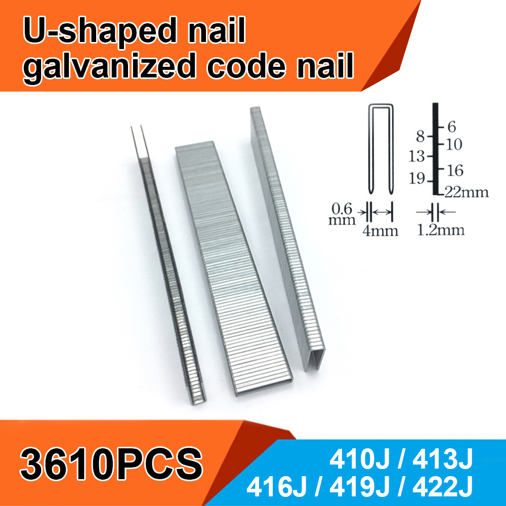 Staple Gun Electric - 3610 قطعة 410J 413J 416J 419J