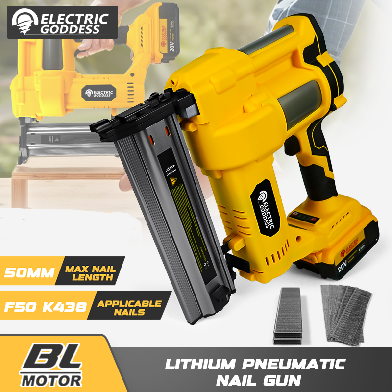 Staple Gun Electric - فرش الكهربائية براد مسدس مسامير 0-50