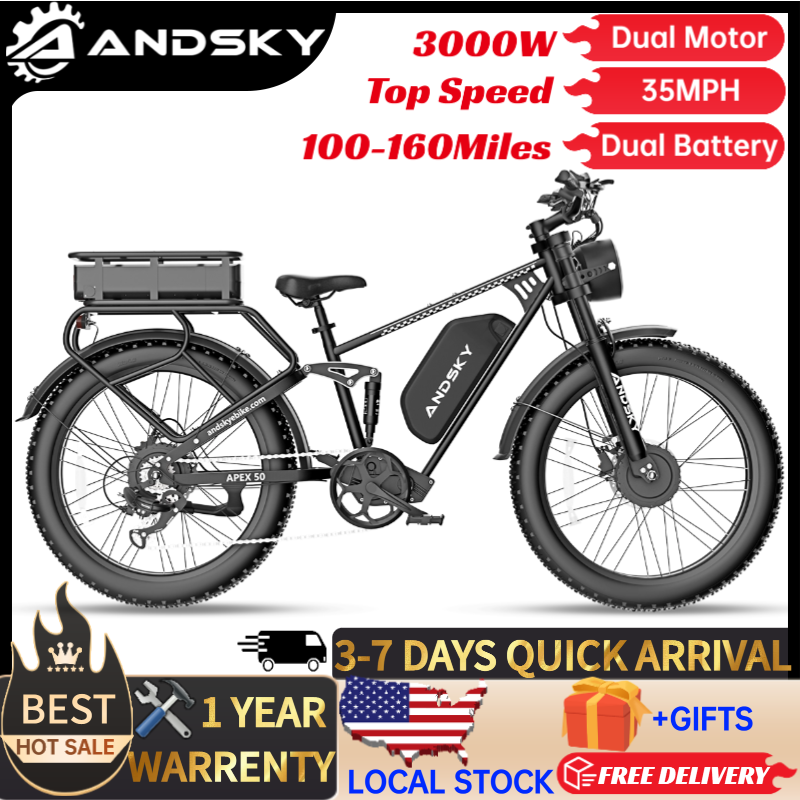 Power Tools Display Rack - دراجة كهربائية ANDSKY Apex50 AWD بقوة