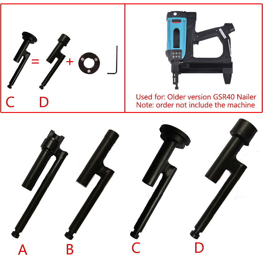 Staple Gun Electric - GSR40 الكهربائية الغاز دباسة كمامة الهوائية