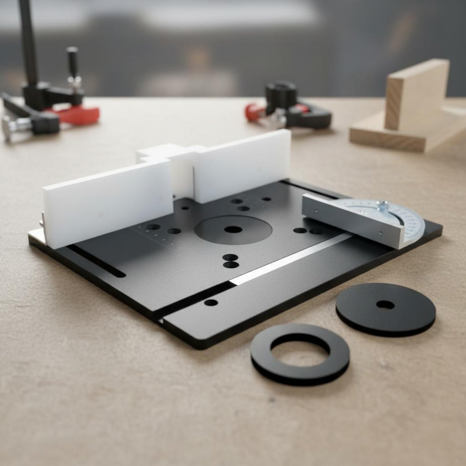 لوحة إدخال لطاولة التوجيه من ا - مراجعة Power Tools Guide وسعره