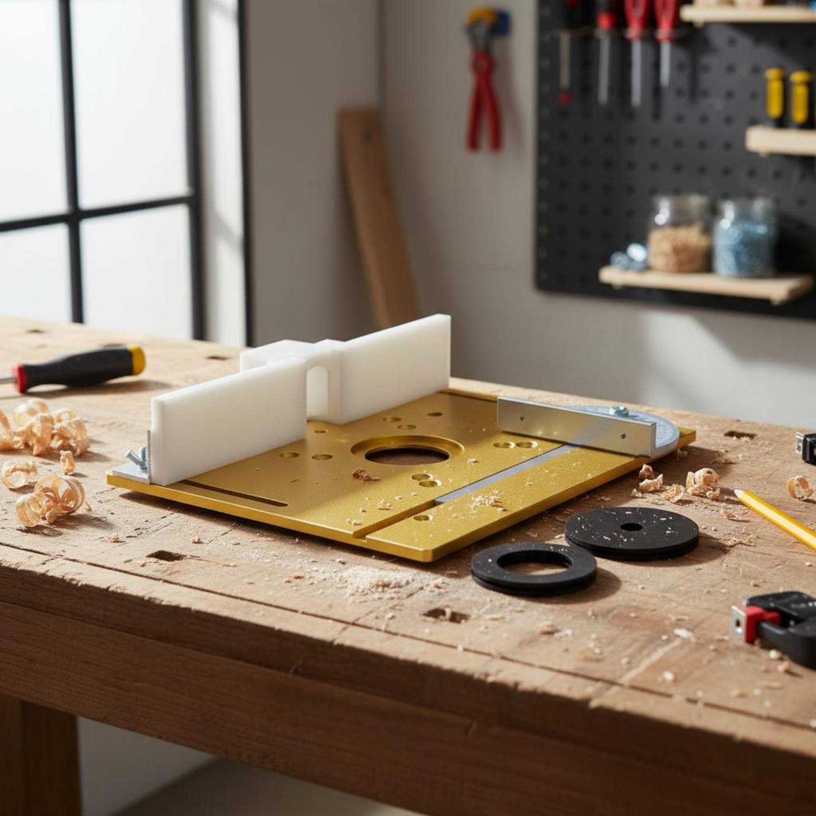 لوحة إدخال لطاولة التوجيه من ا - مراجعة Power Tools Guide وسعره