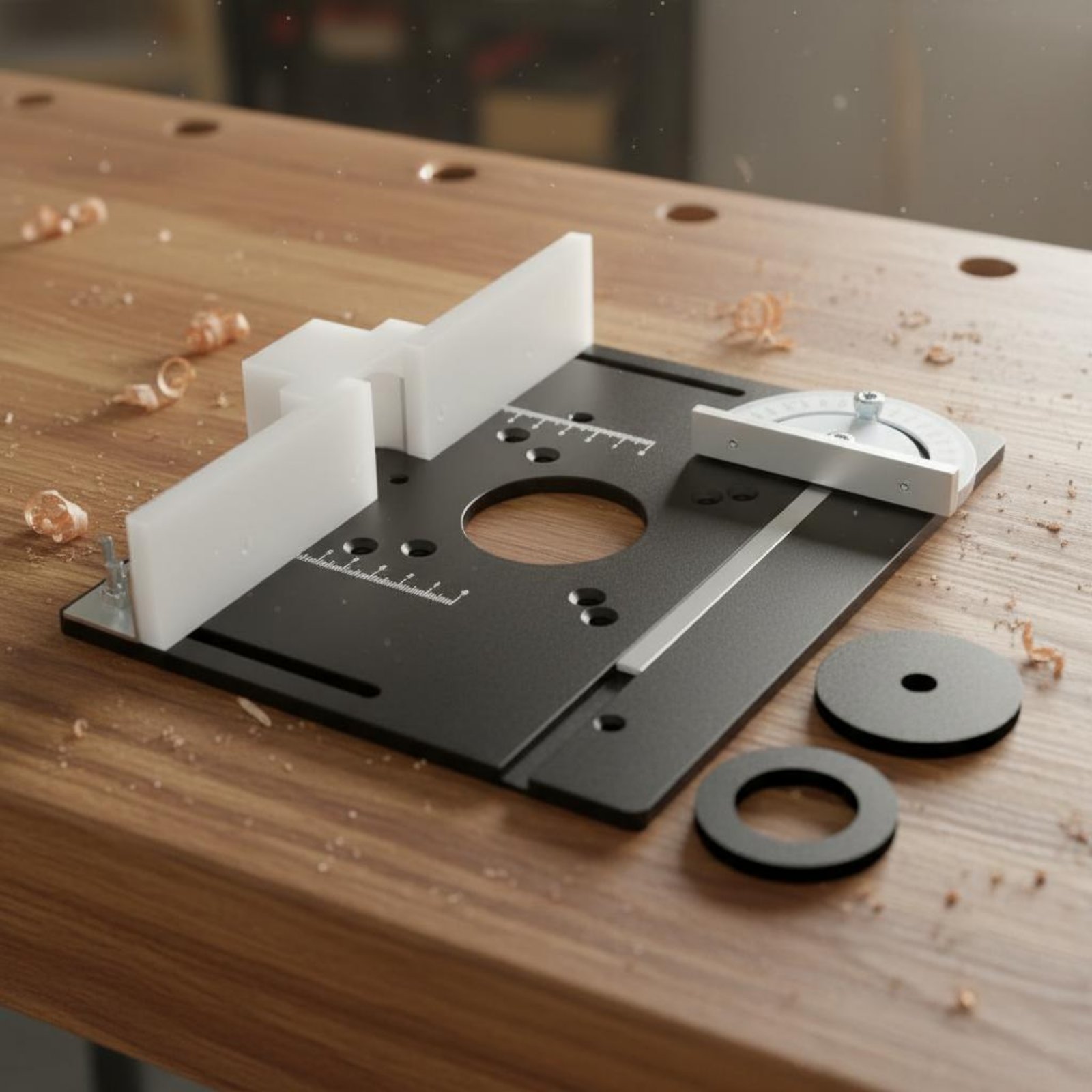 لوحة إدخال لطاولة التوجيه من ا - مراجعة Power Tools Guide وسعره