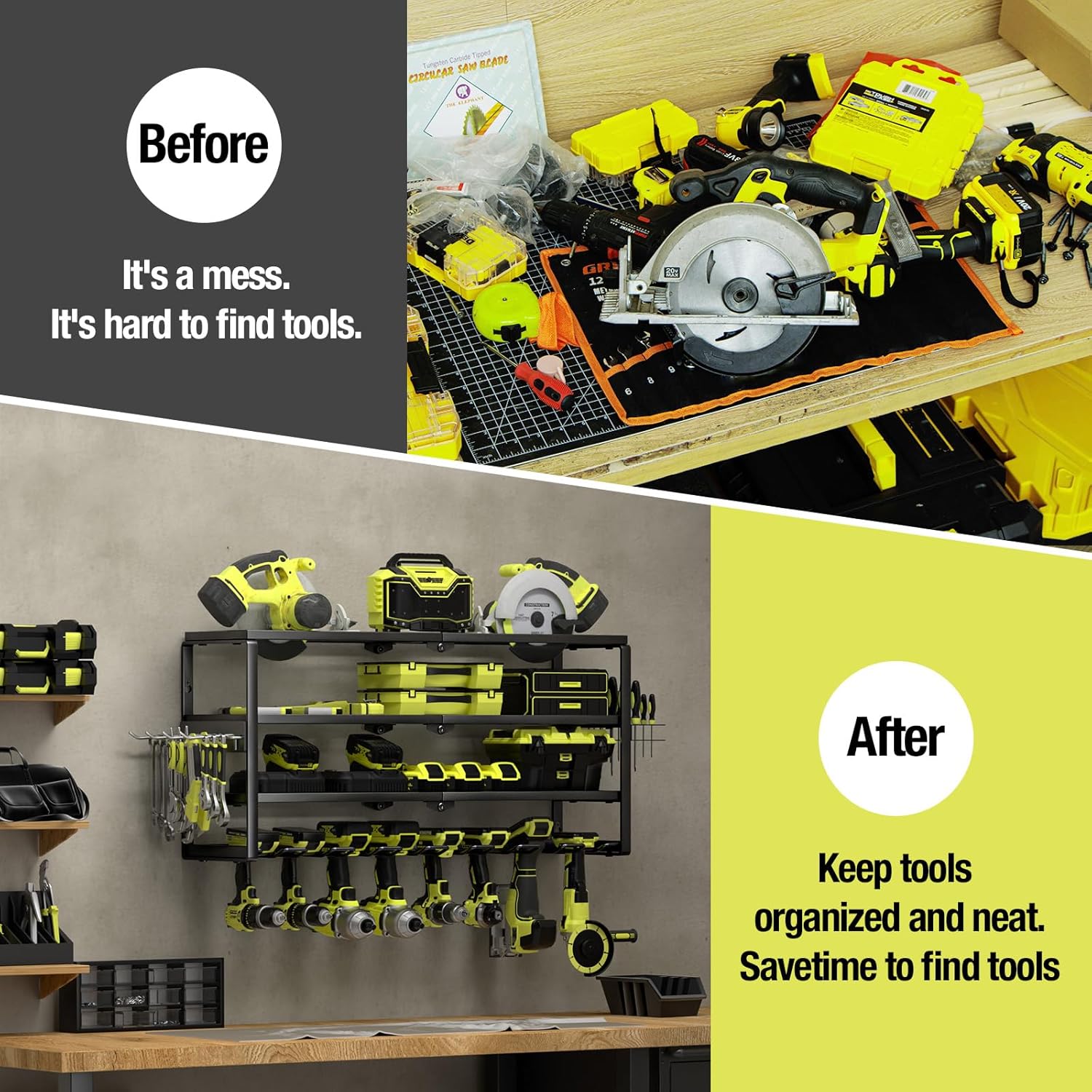 منظم أدوات كهربائية مثبت على ا - مراجعة Power Tools Holder وسعره