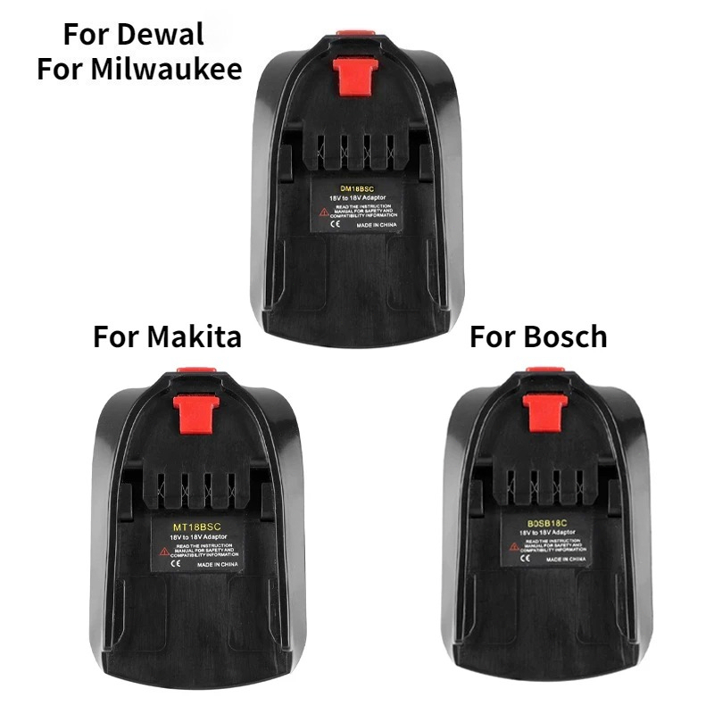 محول بطارية لـ Bosch/Dewal/Mak - مراجعة Power Tools Green Color وسعره