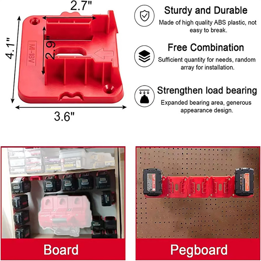 أدوات كهربائية حامل بطارية ليث - مراجعة Power Tools Display Rack وسعره