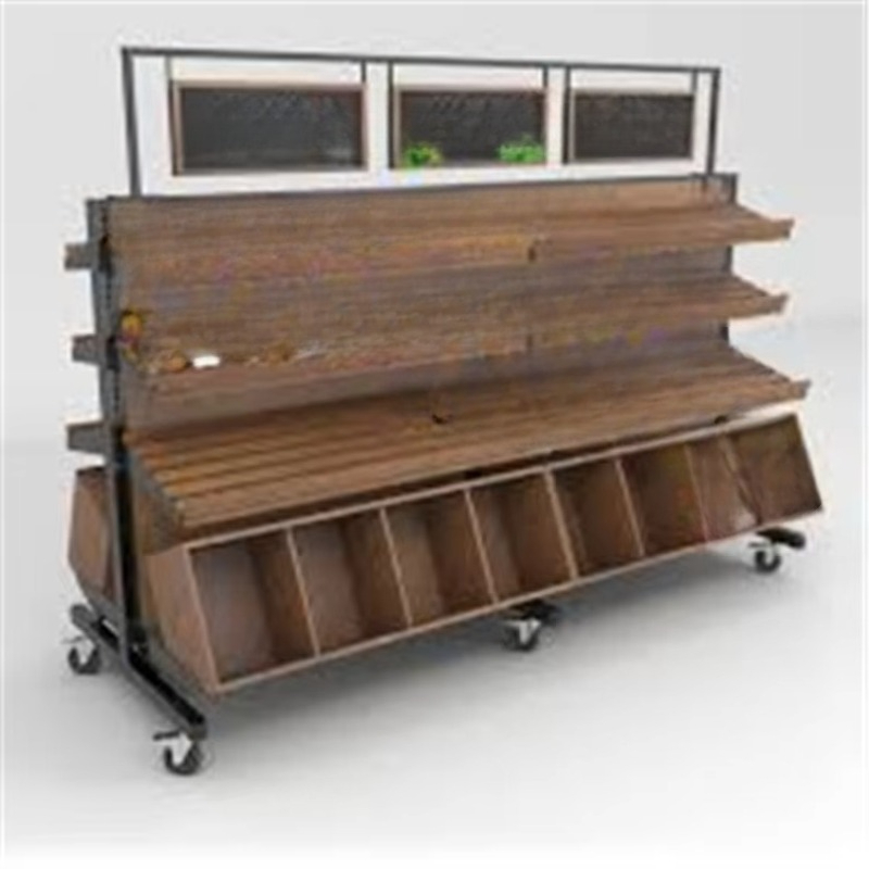 رف عرض خشبي حديث للبسكويت والخ - مراجعة Power Tools Display Rack وسعره