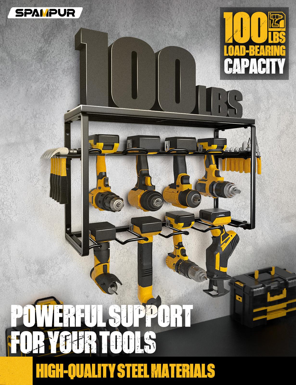 منظم أدوات كهربائية معدني شديد - مراجعة Power Tools Holder وسعره
