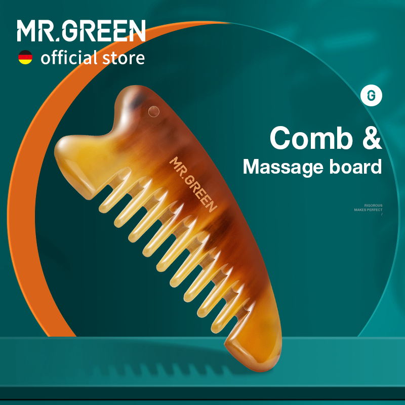 GREEN Comb With Guasha Scrapin - مراجعة Power Tools Green Color وسعره