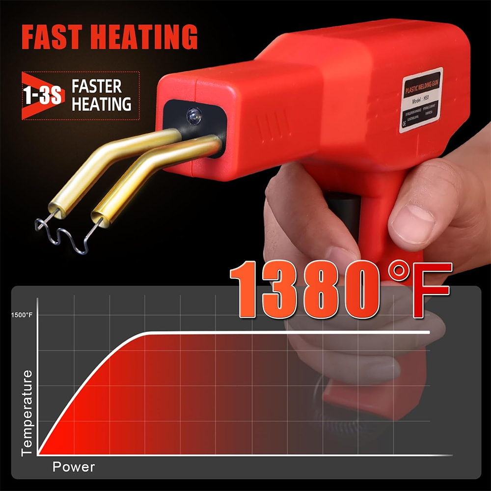 آلة لحام بلاستيكية احترافية 22 - مراجعة Staple Gun Electric وسعره