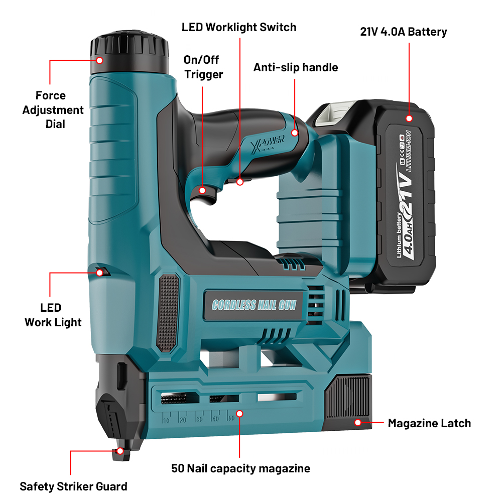 مسدس تدبيس كهربائي YEARTOP بـ  - مراجعة Staple Gun Electric وسعره