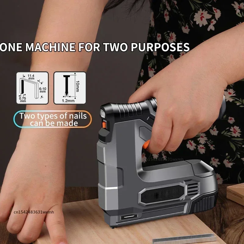 مسدس مسامير كهربائي بطارية ليث - مراجعة Staple Gun Electric وسعره