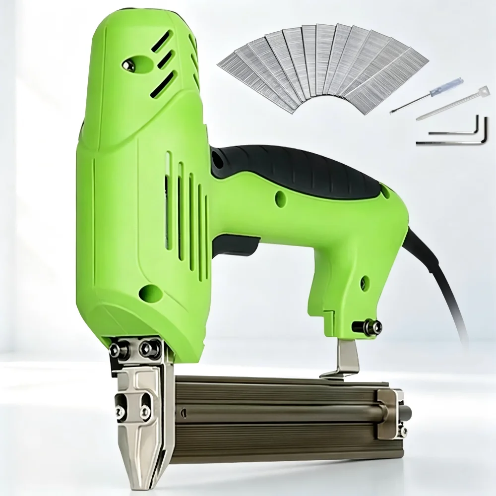 مسدس مسامير كهربائي 220 فولت،  - مراجعة Staple Gun Electric وسعره