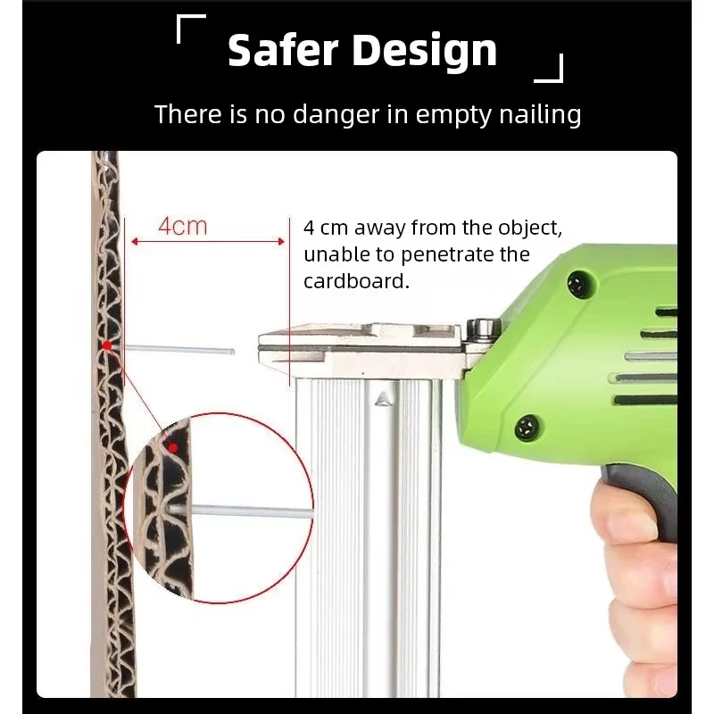 مسدس مسامير كهربائي 220 فولت،  - مراجعة Staple Gun Electric وسعره