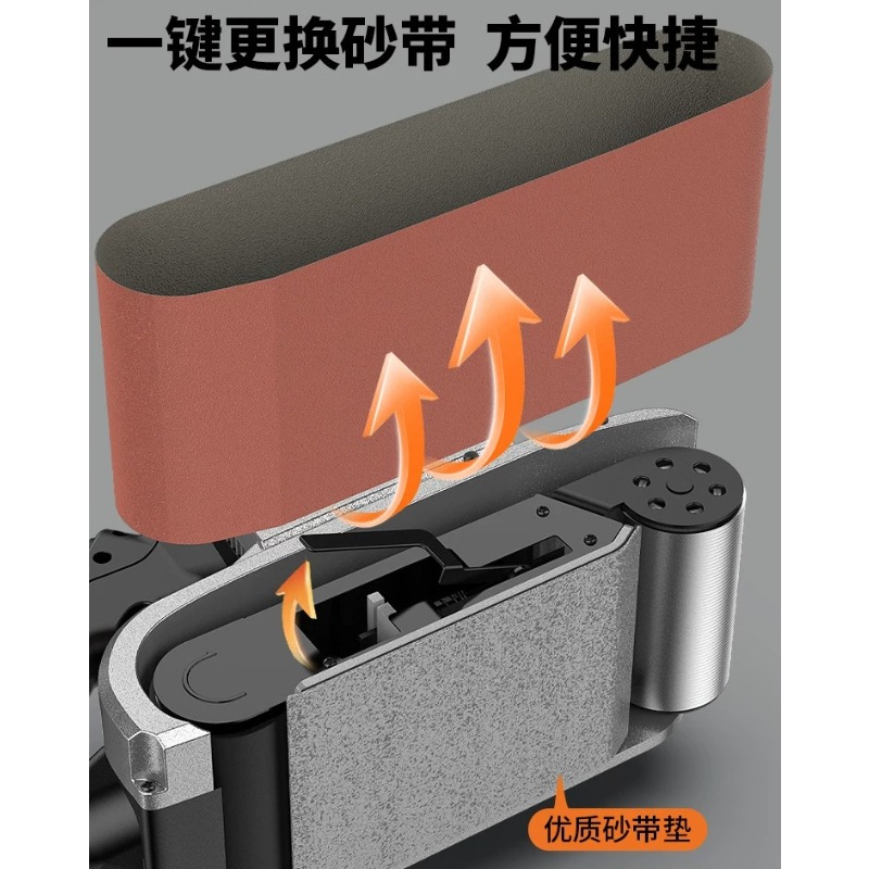 جهاز صنفرة محمول عالي الطاقة ل - مراجعة Belt Sander Portable وسعره
