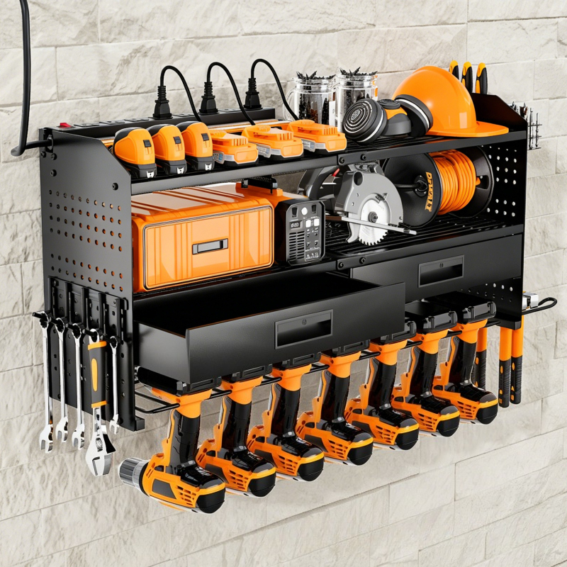 رف تخزين أدوات كهربائية متين و - مراجعة Power Tools Display Rack وسعره