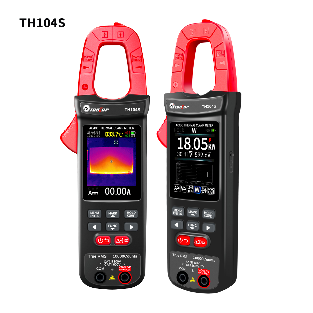 مقياس حراري TH104S بدقة 10000  - مراجعة Power Tools Images وسعره