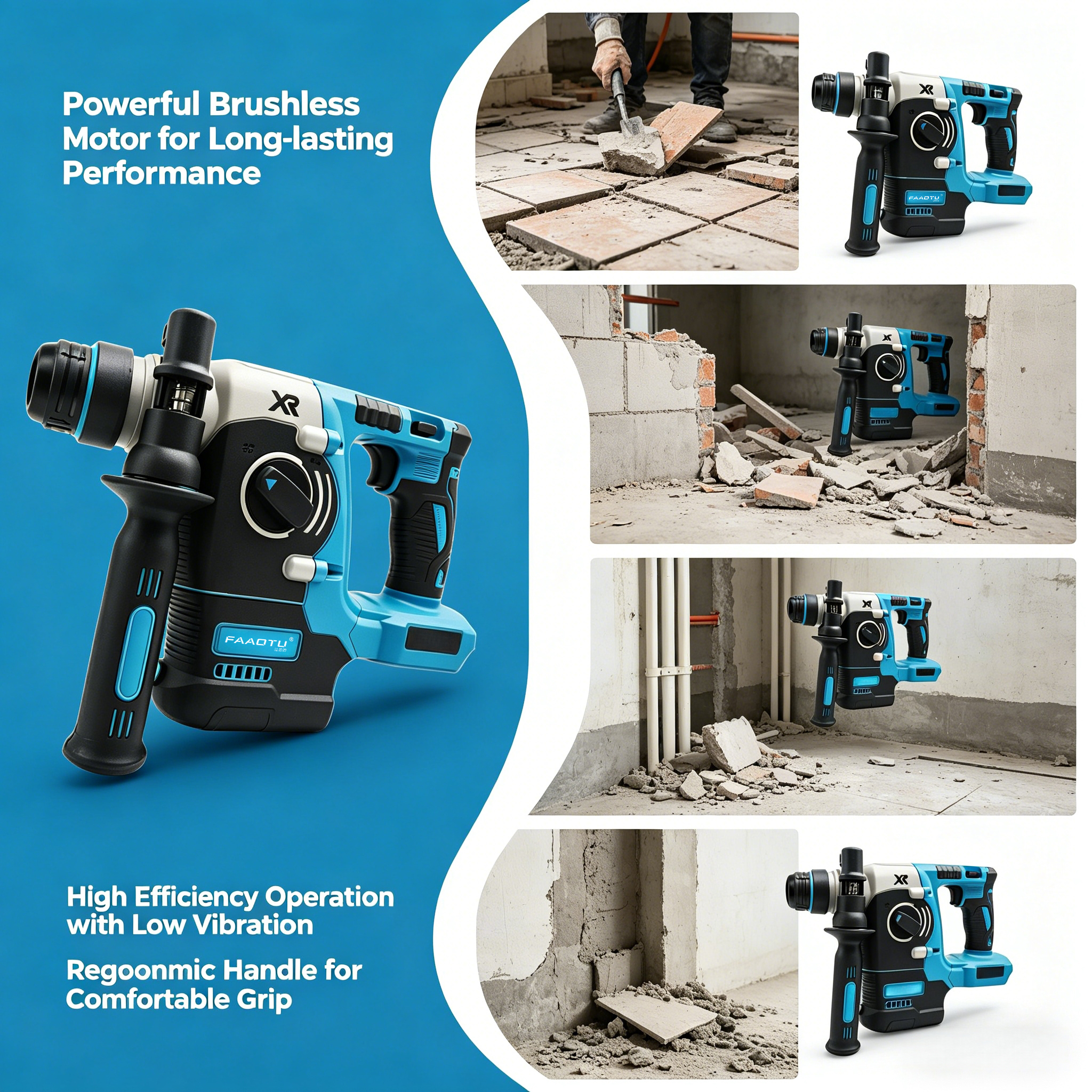 FAAOTU 273 مثقاب دوار كهربائي  - مراجعة Power Tools Sheets وسعره