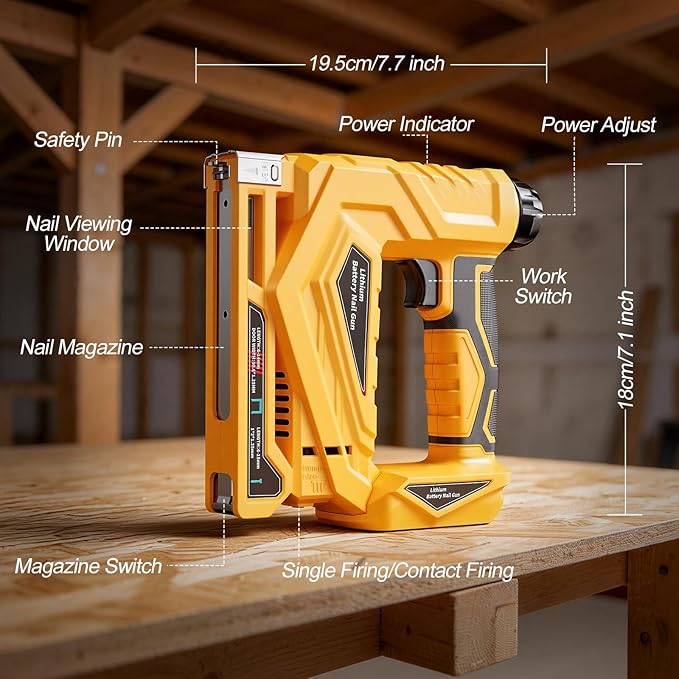مسدس تدبيس كهربائي YEARTOP بوض - مراجعة Staple Gun Electric وسعره
