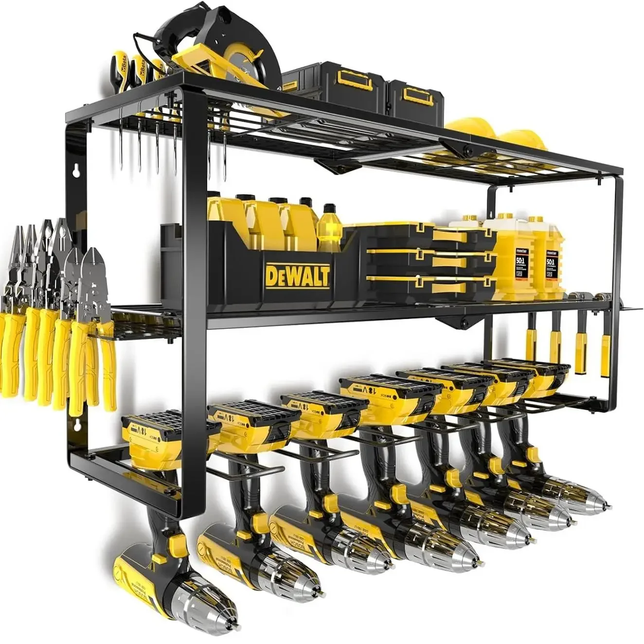 منظم أدوات كهربائية معدني شديد - مراجعة Power Tools Holder وسعره