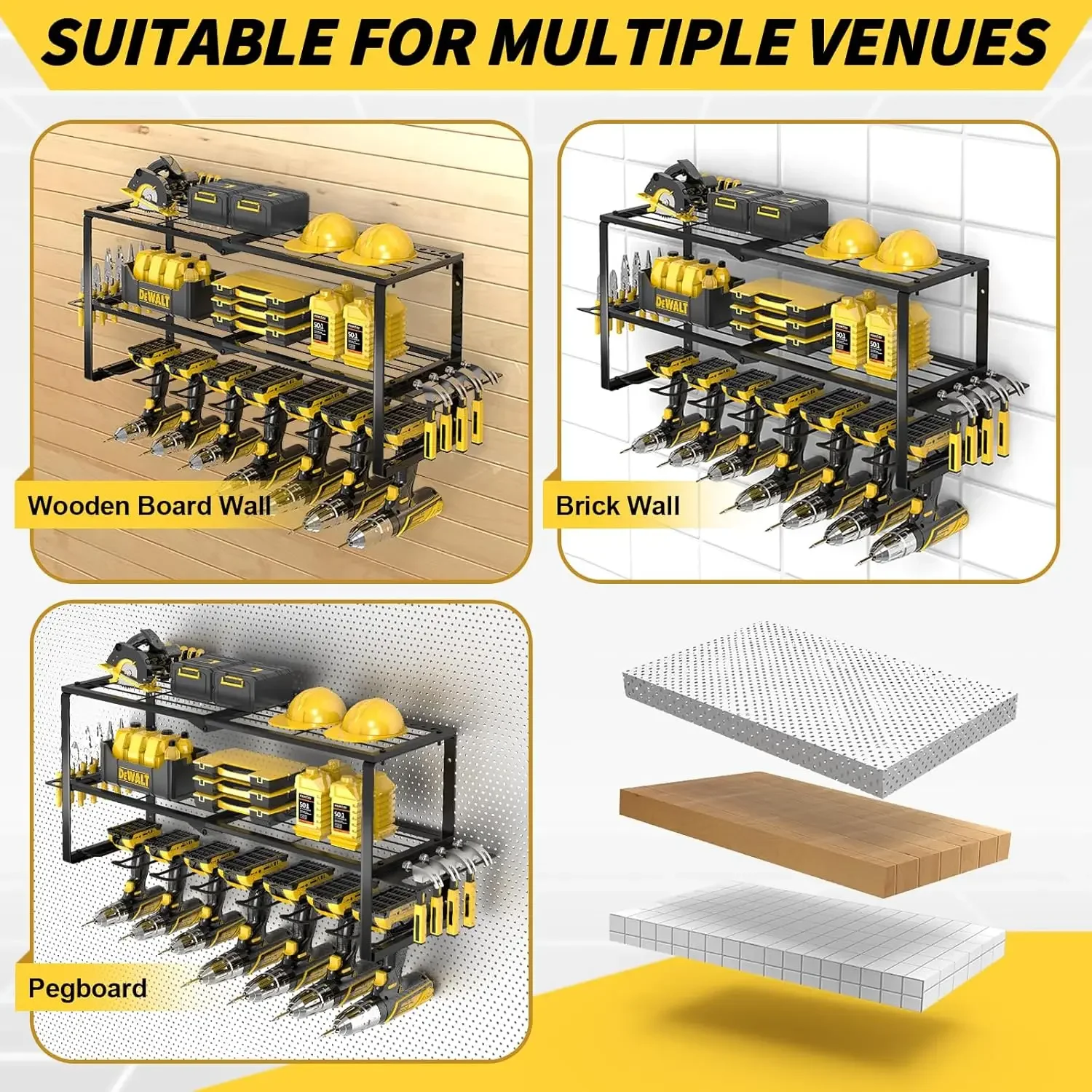 منظم أدوات كهربائية معدني شديد - مراجعة Power Tools Holder وسعره