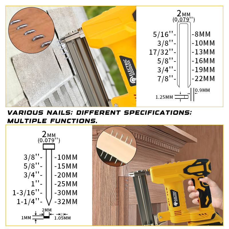 آلهة كهربائية لاسلكية 30 مللي  - مراجعة Staple Gun Electric وسعره