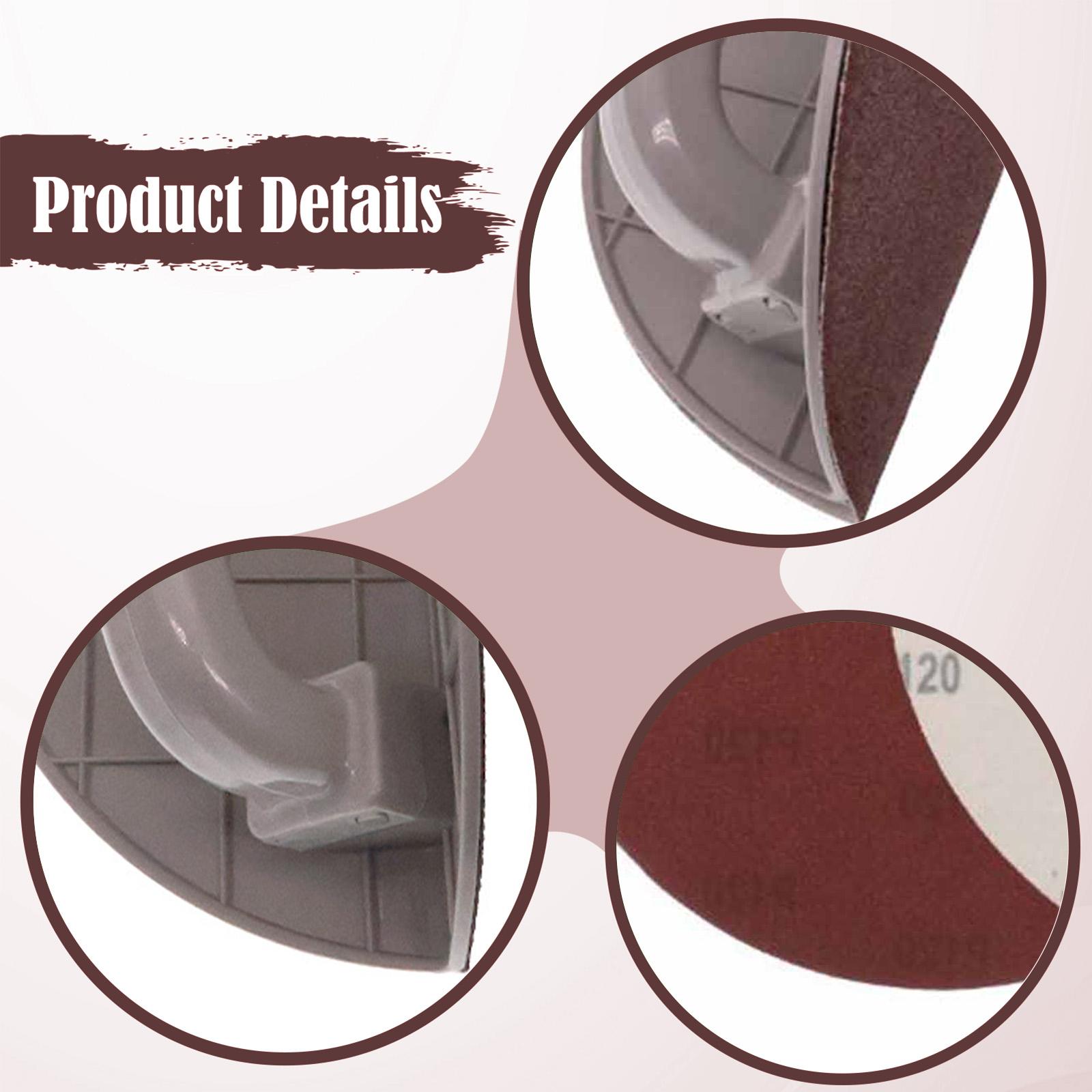 حامل ورق الصنفرة، أداة صنفرة ي - مراجعة Detail Sander Corner وسعره