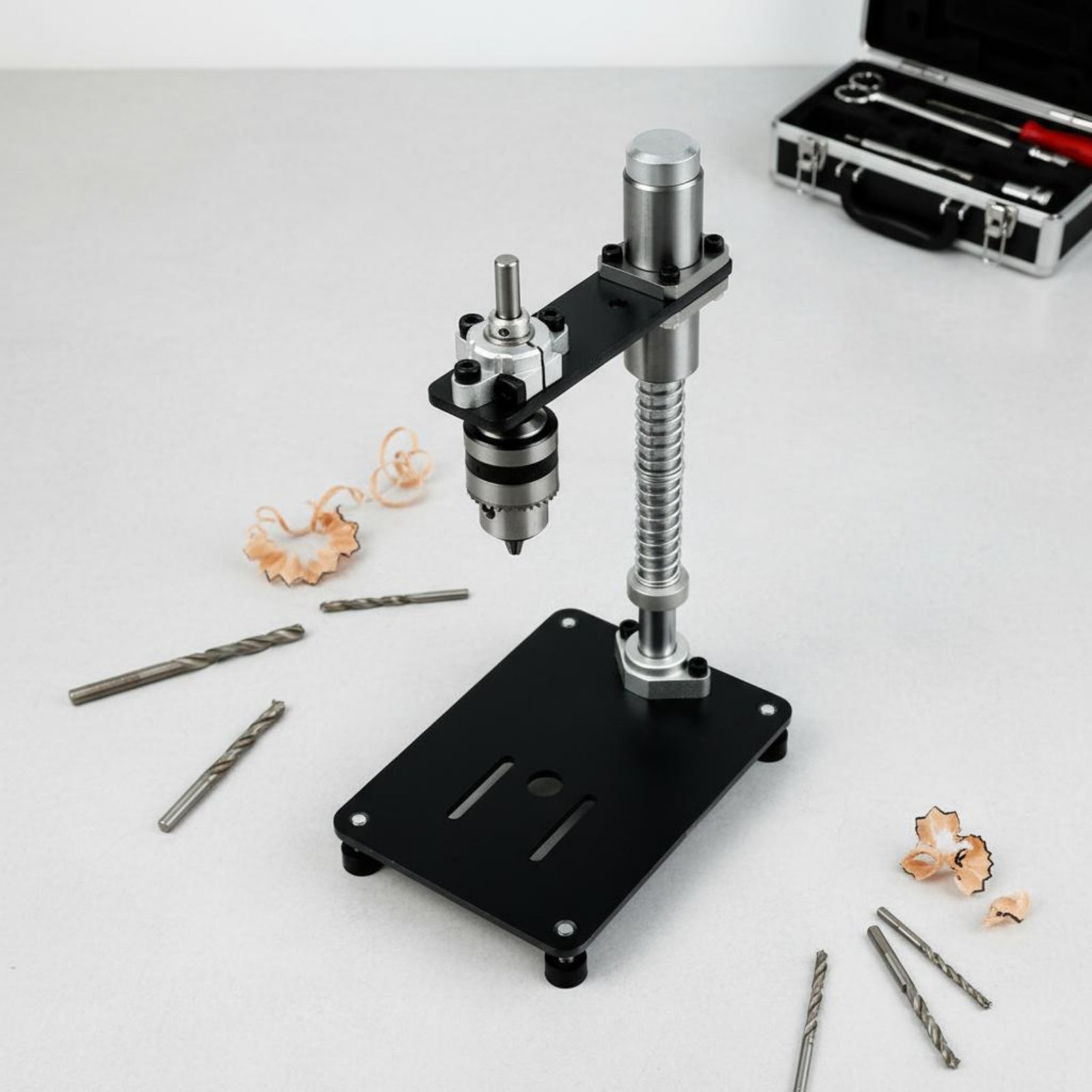 حامل مثقاب يدوي ثابت مع دليل ح - مراجعة Power Tools Guide وسعره