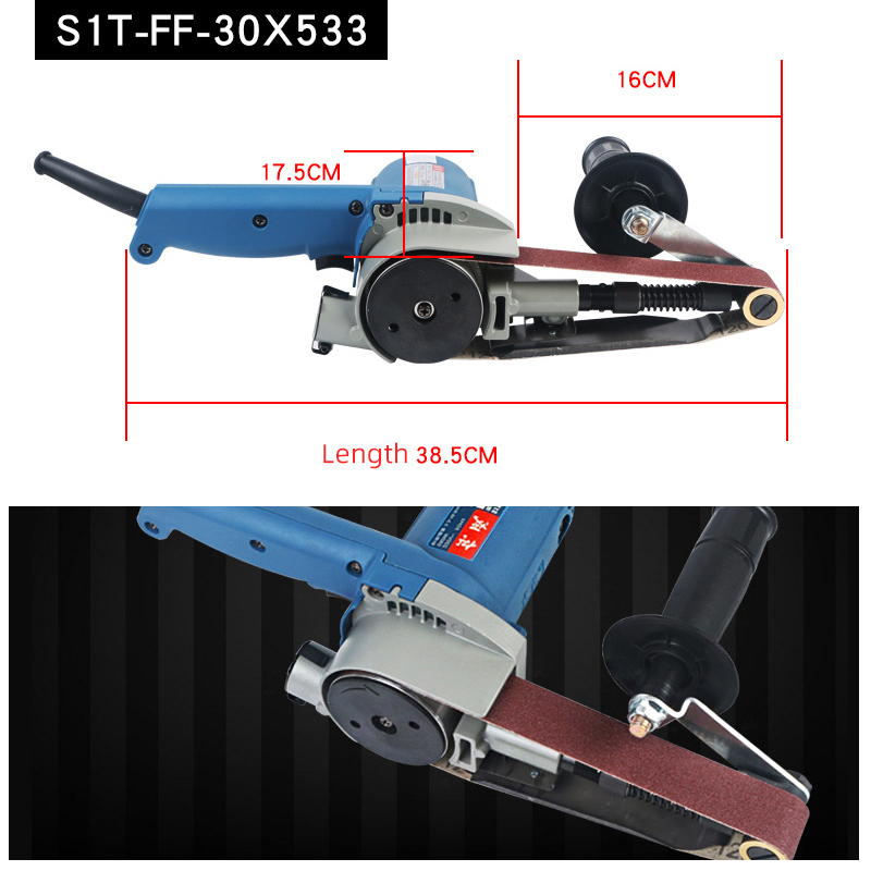 عالية الطاقة التلميع ساندرز ال - مراجعة Belt Sander Portable وسعره
