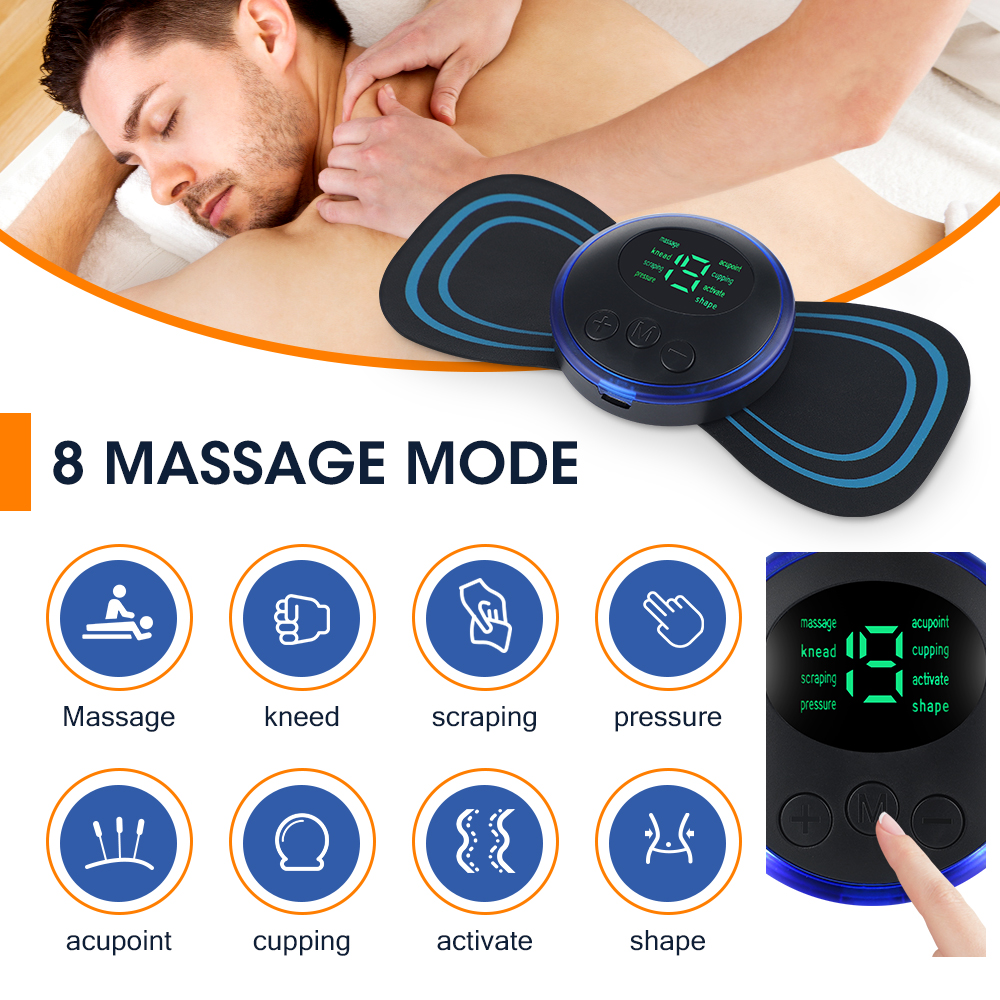 المحمولة EMS الرقبة مدلك ، مدل - مراجعة Health Power Tools وسعره