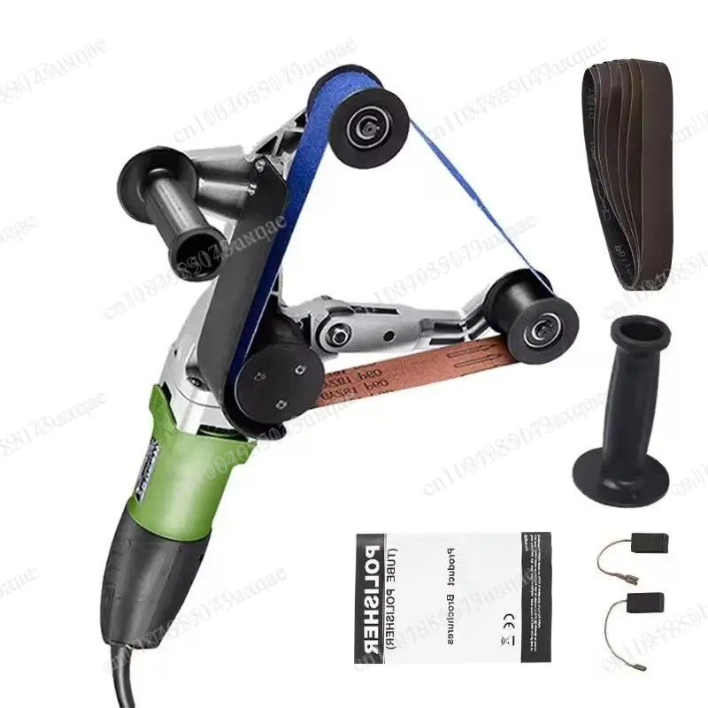 جهاز صنفرة أنابيب محمول باليد  - مراجعة Belt Sander Portable وسعره