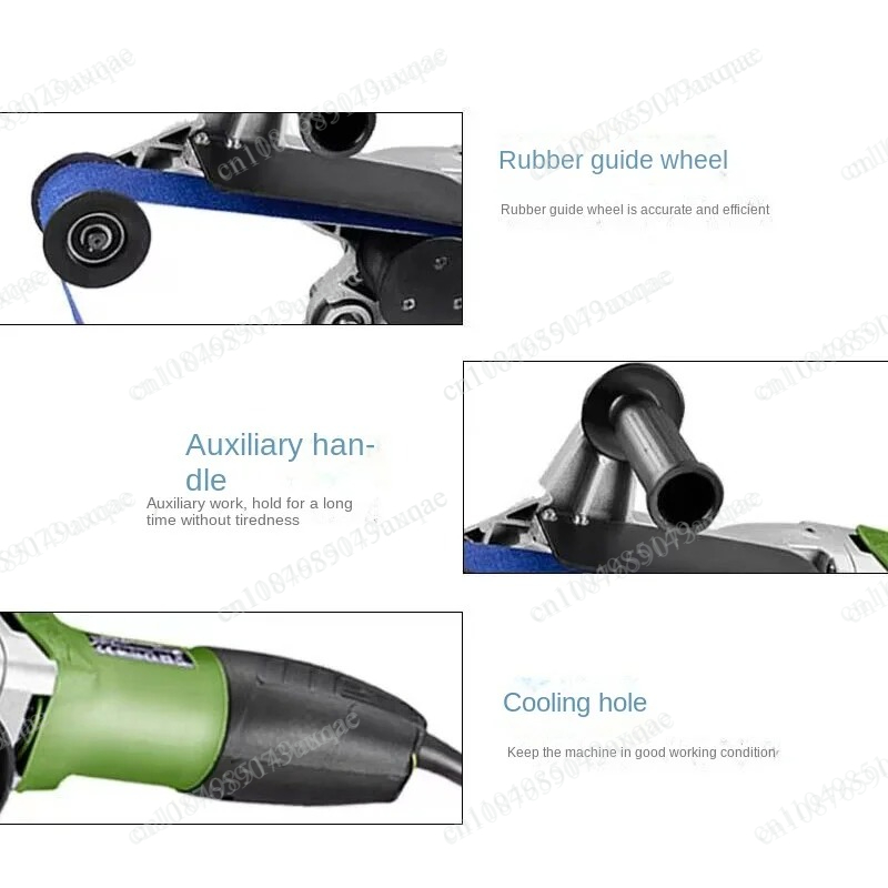 جهاز صنفرة أنابيب محمول باليد  - مراجعة Belt Sander Portable وسعره