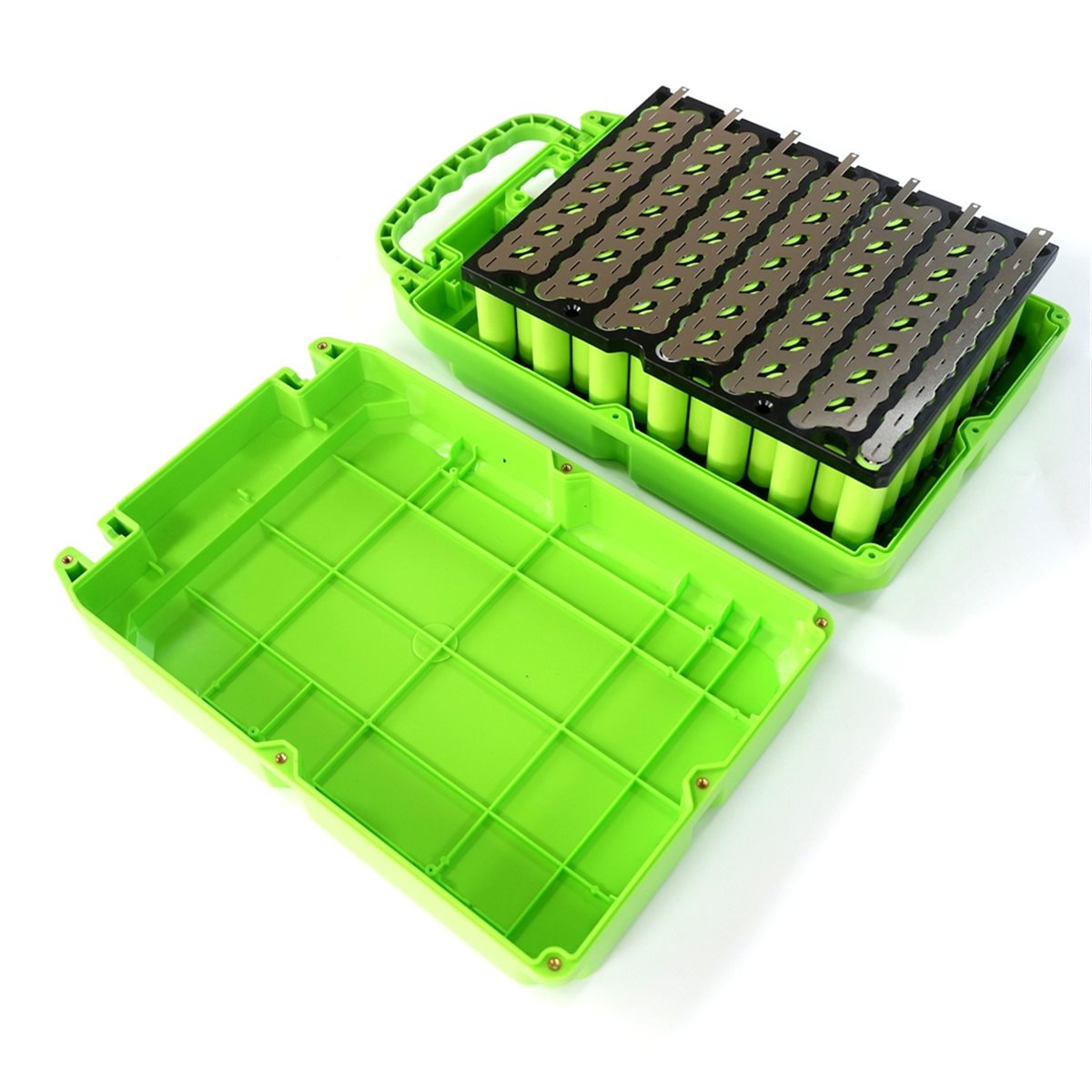 صندوق تخزين بطارية الدراجة الك - مراجعة Power Tools Green Color وسعره