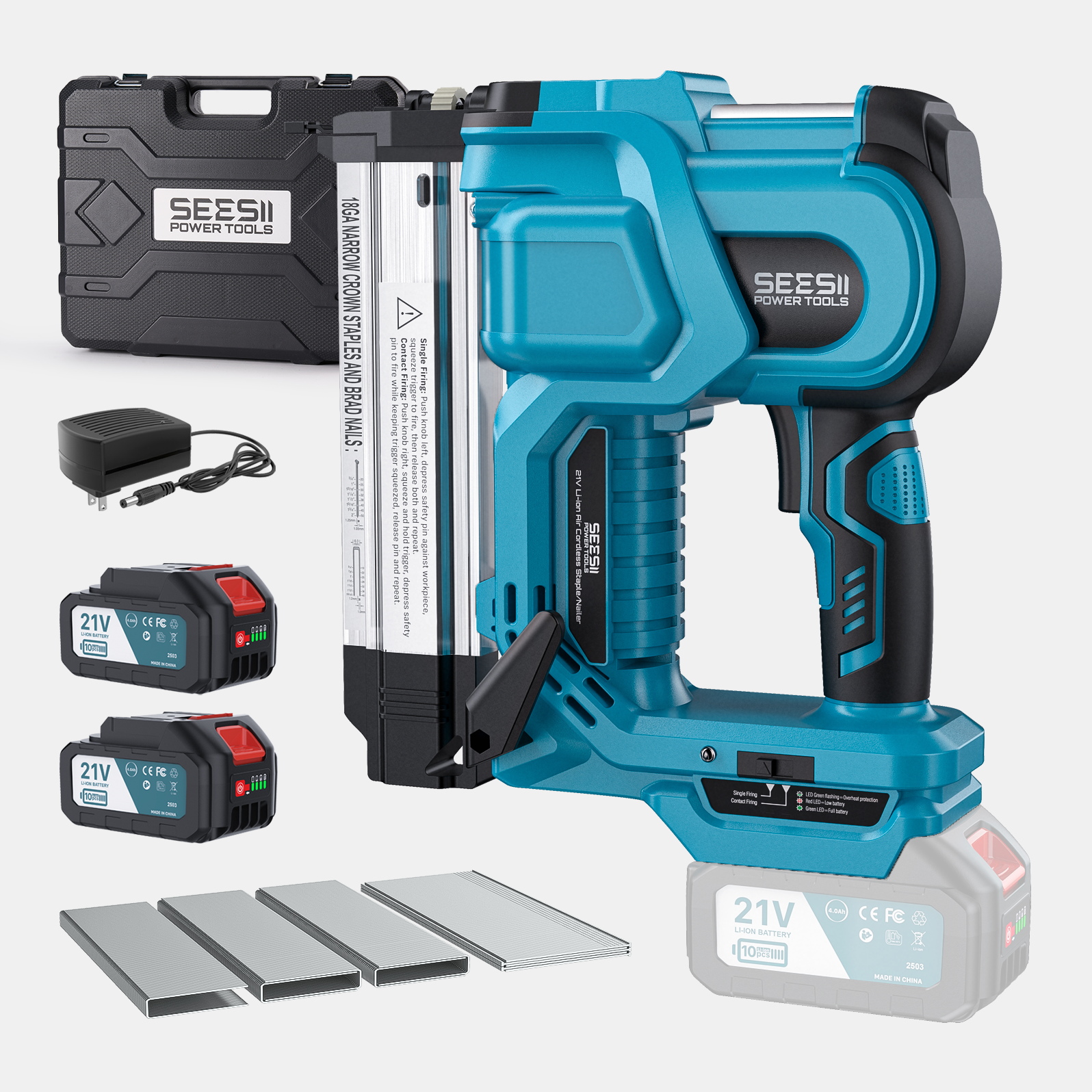 مسدس مسامير كهربائي من SEESII  - مراجعة Staple Gun Electric وسعره