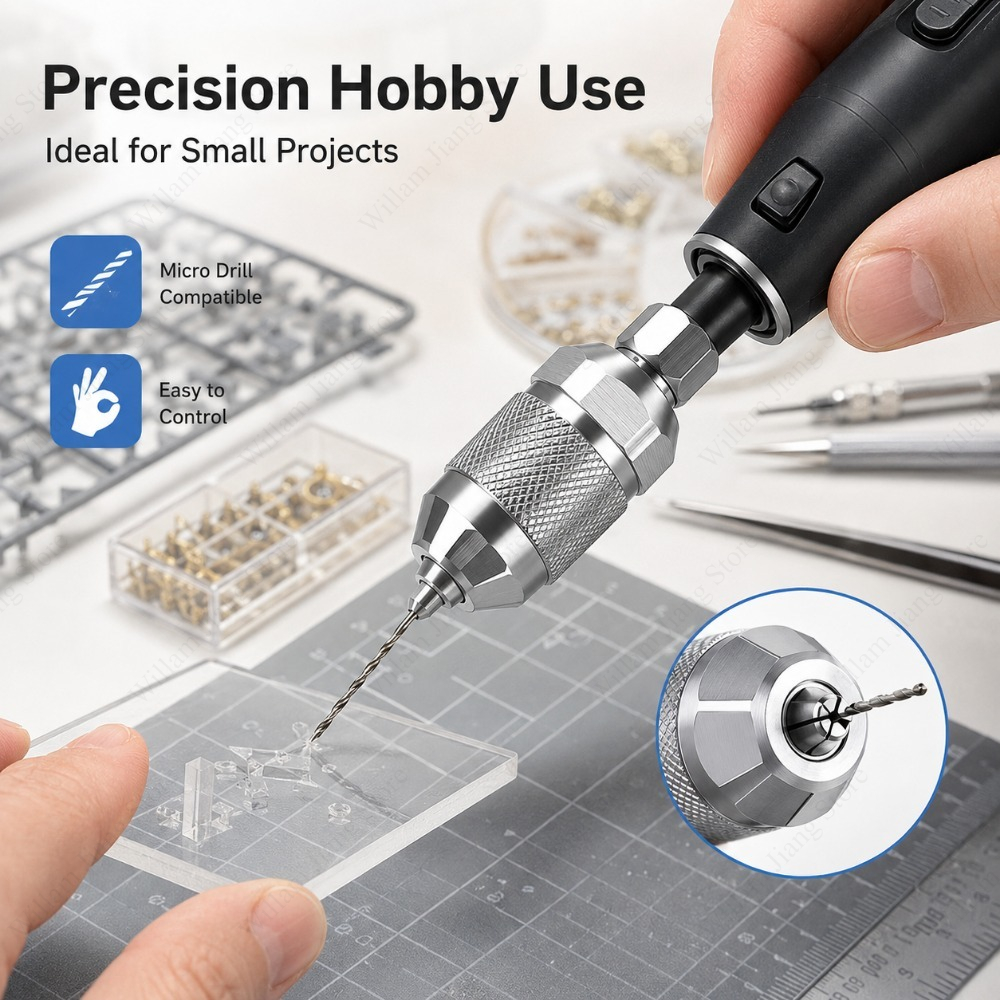 محول مقبض مثقاب ثلاثي الفكوك م - مراجعة Power Tools Sheets وسعره