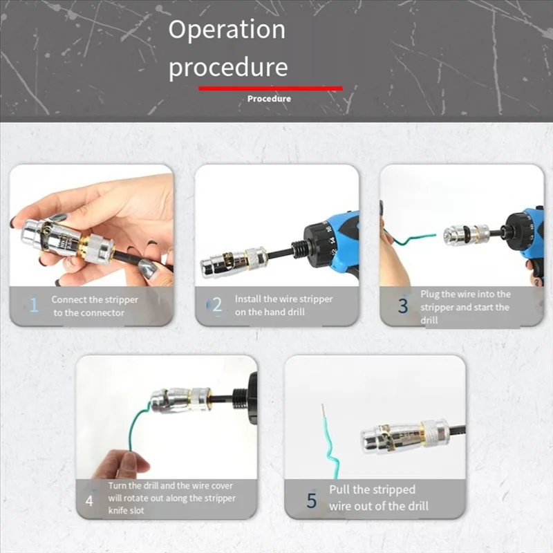 آلة تقشير الأسلاك الكهربائية ل - مراجعة Power Tools English وسعره