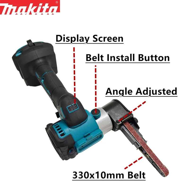 ماكينة صنفرة وصقل صغيرة لاسلكي - مراجعة Belt Sander Portable وسعره