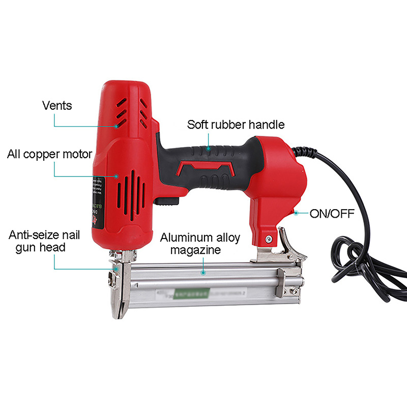 عالية الجودة الكهربائية مسدس م - مراجعة Staple Gun Electric وسعره