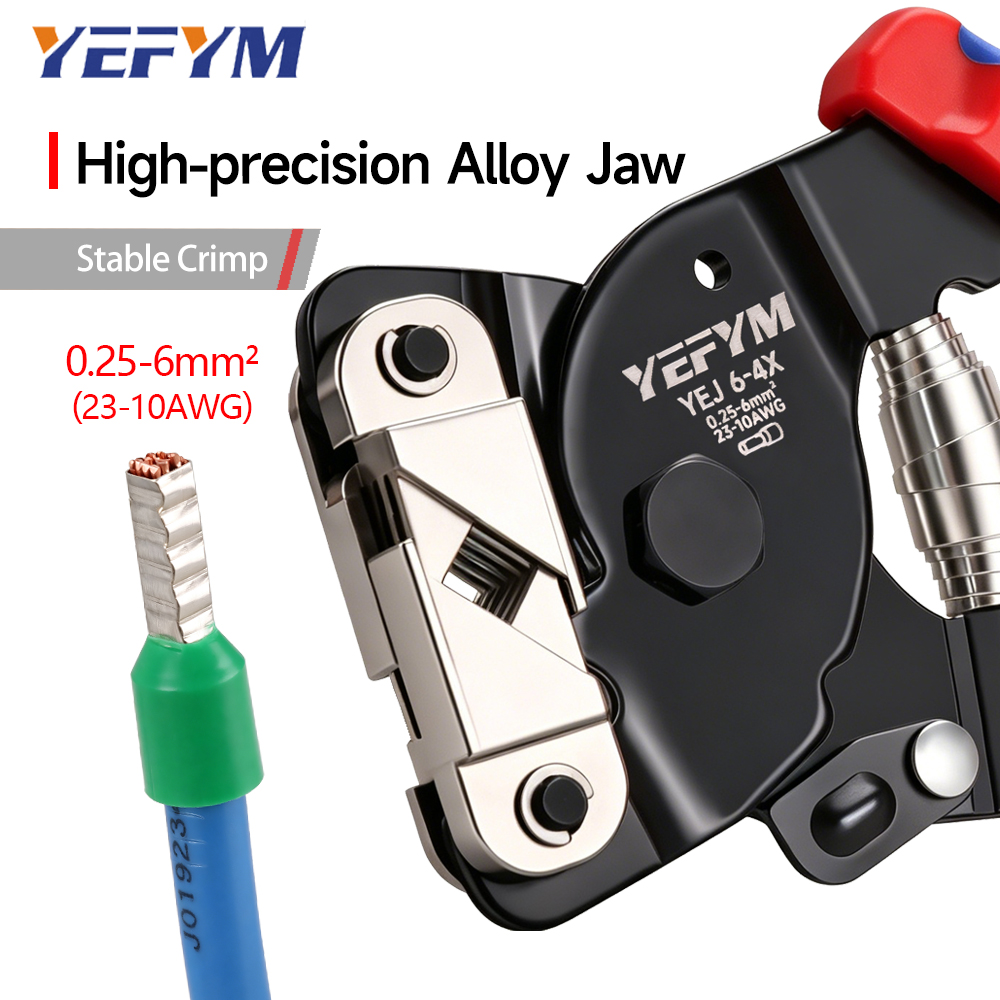 كماشة تجعيد طرفية صغيرة YEJ 6- - مراجعة Power Tools Japan وسعره